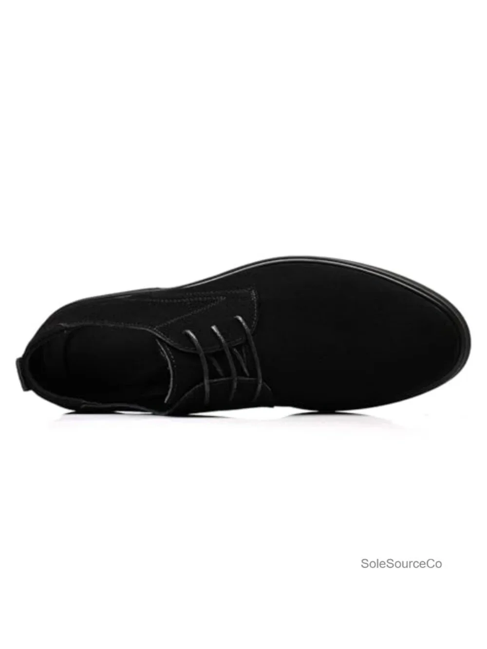 Mens Faux Suede Lace Up Oxford Dress Shoes Business Casual